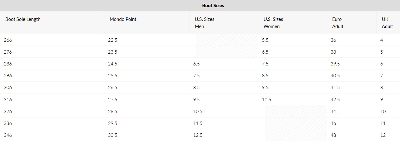 size-chart-k2-boots-siem-de-jong-funsports