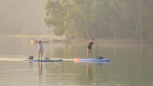 Starboard inflatable SUP 12'6"x 30" deluxe lite + paddel + kanozitje - Afbeelding 5