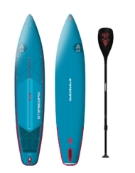 Starboard inflatable SUP 12'6"x 30" deluxe lite + paddel