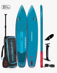 STARBOARD inflatable SUP Touring M 12'6"x 30" deluxe lite + paddel