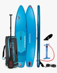 STARBOARD inflatable SUP Touring ONE 12'6"x 30" deluxe lite + paddel