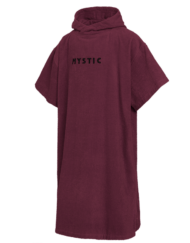 MYSTIC Poncho Oxblood Red